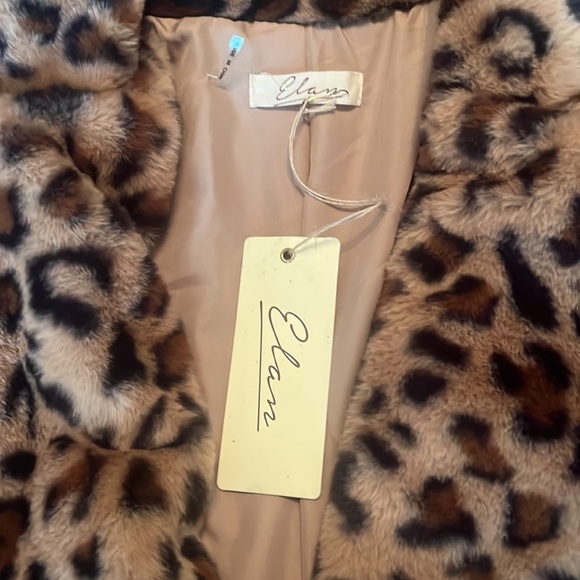 Faux Fur Leopard Jacket - Picture 4 of 4